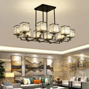 GobekUsa Crystal Chandelier: Modern Light Luxury for Living Room, Bedroom, Restaurant, Villa, Hotel