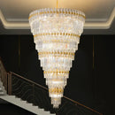 GobekUsa Crystal Chandelier: Modern Light Luxury for Living Room, Dining Room, and Bedroom