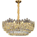 GobekUsa Crystal Chandelier: Modern Light Luxury for Living Room, Bedroom, Dining Room