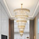 GobekUsa Crystal Chandelier: Modern Light Luxury for Living Room, Dining Room, and Bedroom