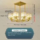 GobekUsa Crystal Chandelier: Modern Light Luxury for Living Room, Bedroom, Restaurant, Villa, Hotel