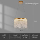 GobekUsa Crystal Chandelier: Modern Living Room, Dining Room, Kitchen Ceiling Light