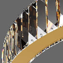 GobekUsa Crystal Chandelier: Modern Living Room Pendant Lamp for Elegant Interior Lighting