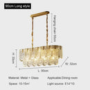 GobekUsa Crystal Chandelier: Modern Luxury Ceiling Lamp for Living Room, Bedroom, or Restaurant