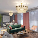 GobekUsa Crystal Chandelier: Modern Luxury Ceiling Lamp for Living Room, Bedroom, or Restaurant