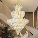 GobekUsa Crystal Chandelier | Modern Luxury Duplex Building Chandelier for Villa and Hotel