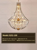 GobekUsa Crystal Chandelier: Modern Luxury for Living, Dining, Bedroom