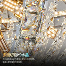 GobekUsa Crystal Chandelier: Modern Luxury for Living, Dining, Bedroom
