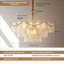 GobekUsa Crystal Chandelier: Modern Luxury for Living Room & Bedroom