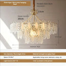 GobekUsa Crystal Chandelier: Modern Luxury for Living Room & Bedroom