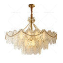 GobekUsa Crystal Chandelier: Modern Luxury for Living Room & Bedroom