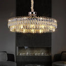 GobekUsa Crystal Chandelier: Modern Luxury for Living Room, Restaurant, Hotel Lobby