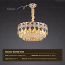 GobekUsa Crystal Chandelier: Modern Luxury for Living Room, Bedroom, Dining Room