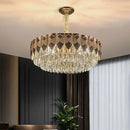 GobekUsa Crystal Chandelier: Modern Luxury for Living Room, Bedroom, Dining Room