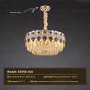 GobekUsa Crystal Chandelier: Modern Luxury for Living Room, Bedroom, Dining Room