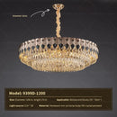 GobekUsa Crystal Chandelier: Modern Luxury for Living Room, Bedroom, Dining Room