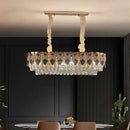 GobekUsa Crystal Chandelier: Modern Luxury for Living Room, Bedroom, Dining Room