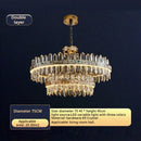 GobekUsa Crystal Chandelier: Modern Luxury for Living Room, Dining Room, Bedroom
