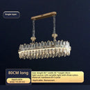 GobekUsa Crystal Chandelier: Modern Luxury for Living Room, Dining Room, Bedroom