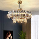 GobekUsa Crystal Chandelier: Modern Luxury for Living Room, Dining Room, Bedroom