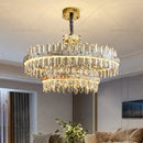 GobekUsa Crystal Chandelier: Modern Luxury for Living Room, Dining Room, Bedroom