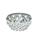 GobekUsa Crystal Chandelier: Modern Luxury LED Ceiling Lamp for Living Room and Bedroom