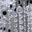 GobekUsa Crystal Chandelier: Modern Luxury LED Hanging Light for Staircase, Living Room, Hallway