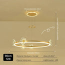 GobekUsa Crystal Chandelier: Modern Luxury LED Lighting for Bedroom, Living Room, and Restaurant