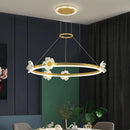 GobekUsa Crystal Chandelier: Modern Luxury LED Lighting for Bedroom, Living Room, and Restaurant
