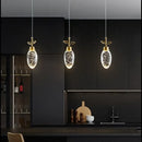 GobekUsa Crystal Chandelier: Modern Luxury LED Lighting for Home, Restaurant, Bedroom - Nordic Style