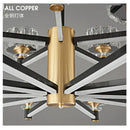 GobekUsa Crystal Chandelier Modern Luxury Light for Living Hall Dining Bedroom