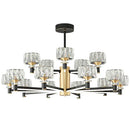 GobekUsa Crystal Chandelier Modern Luxury Light for Living Hall Dining Bedroom