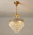 GobekUsa Crystal Chandelier: Modern Luxury Lighting for Dining, Bedroom, and Living Room
