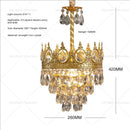 GobekUsa Crystal Chandelier: Modern Luxury Lighting for Dining, Bedroom, and Living Room