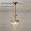 GobekUsa Crystal Chandelier: Modern Luxury Lighting for Dining, Bedroom, and Living Room
