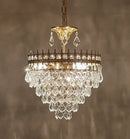 GobekUsa Crystal Chandelier: Modern Luxury Lighting for Dining, Bedroom, and Living Room