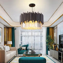 GobekUsa Crystal Chandelier: Modern Luxury Lighting for Elegant Living and Dining Rooms
