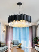 GobekUsa Crystal Chandelier: Modern Luxury Lighting for Elegant Living and Dining Rooms