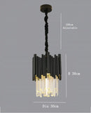 GobekUsa Crystal Chandelier: Modern Luxury Lighting for Elegant Living and Dining Rooms