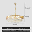 GobekUsa Crystal Chandelier: Modern Luxury Lighting for Home, Hotel, Restaurant