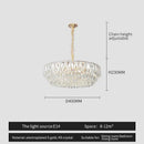 GobekUsa Crystal Chandelier: Modern Luxury Lighting for Home, Hotel, Restaurant