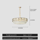 GobekUsa Crystal Chandelier: Modern Luxury Lighting for Home, Hotel, Restaurant