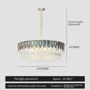 GobekUsa Crystal Chandelier: Modern Luxury Lighting for Home, Hotel, Restaurant