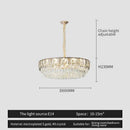 GobekUsa Crystal Chandelier: Modern Luxury Lighting for Home, Hotel, Restaurant