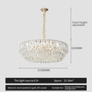 GobekUsa Crystal Chandelier: Modern Luxury Lighting for Home, Hotel, Restaurant
