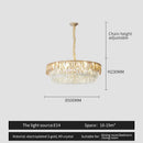 GobekUsa Crystal Chandelier: Modern Luxury Lighting for Home, Hotel, Restaurant