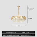 GobekUsa Crystal Chandelier: Modern Luxury Lighting for Home, Hotel, Restaurant