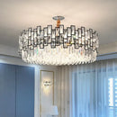 GobekUsa Crystal Chandelier: Modern Luxury Lighting for Living Room, Bedroom, Kitchen