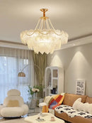 GobekUsa Crystal Chandelier: Modern Luxury Lighting for Living Room, Bedroom, and Dining Room