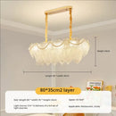 GobekUsa Crystal Chandelier: Modern Luxury Lighting for Living Room, Bedroom, and Dining Room